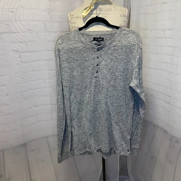 Treasure & Bond Other - Treasure and Bond Men's Pullover Slub Henley- Great Condition- XL!
